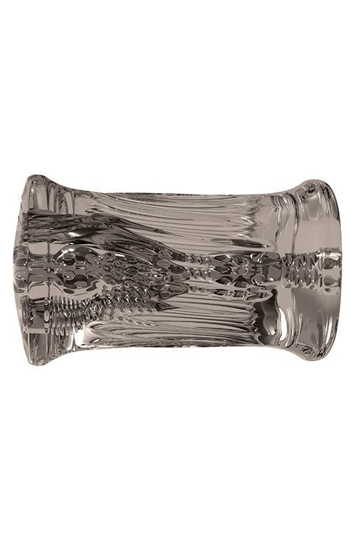 Adam & Eve Adam's 3-Way Stroker Clear Triple Hole Stroker